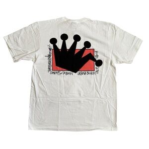 Stussy White Crown Tee